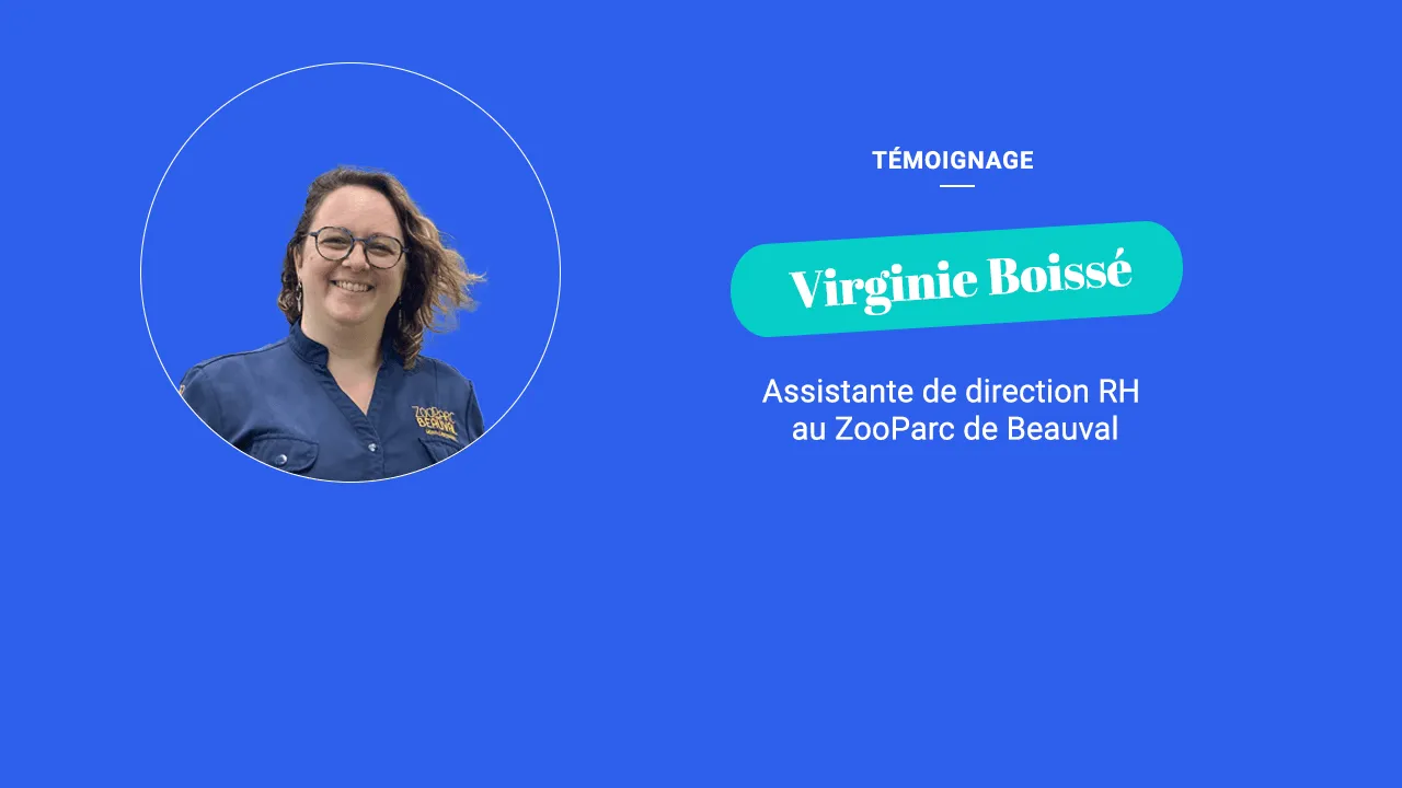 Virginie Boissé, Assistante de direction RH de Beauval