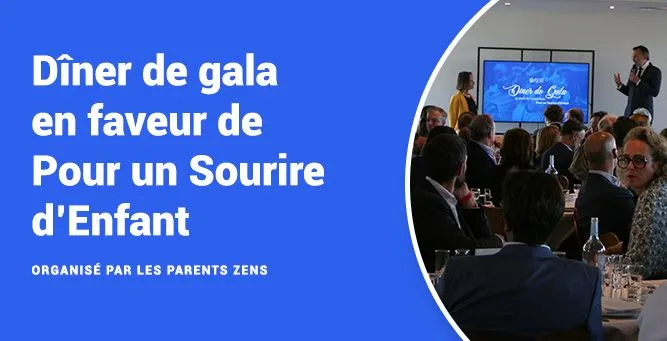 Diner de gala pour un sourire d'enfant