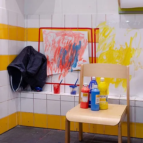 Espace peinture crèche Victoria
