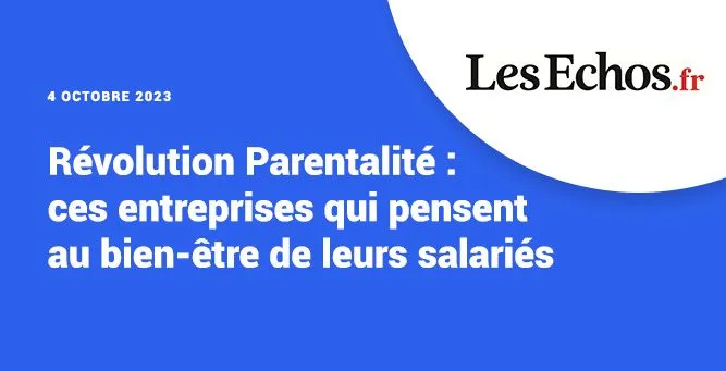 Révolution parentalité Les Echos.fr