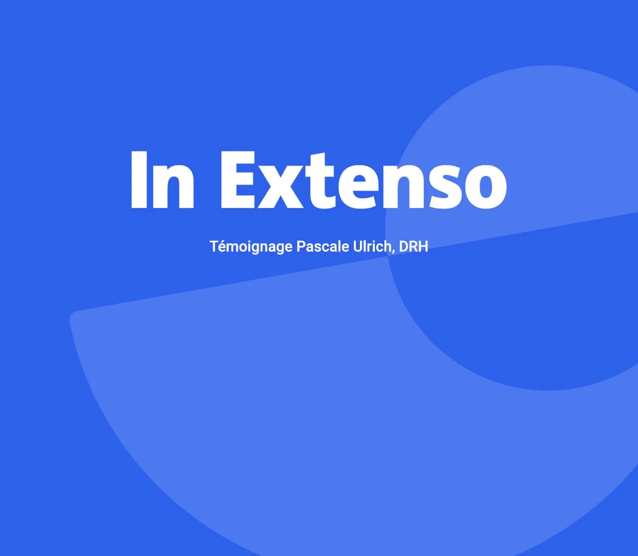 Temoignage In Extenso