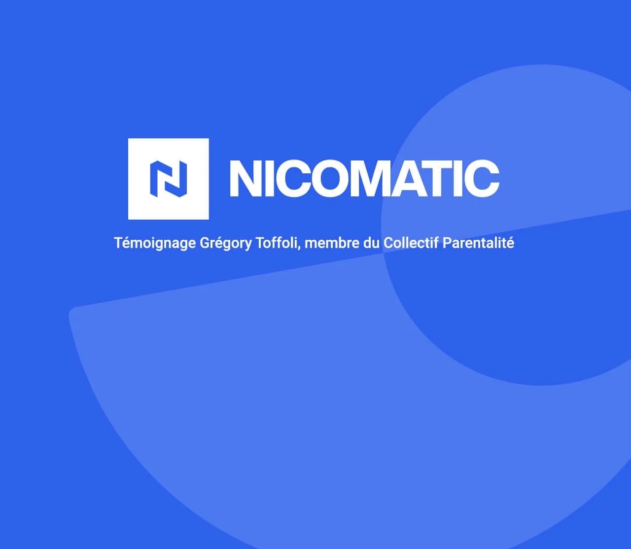 Temoignage Nicomatic Gregory